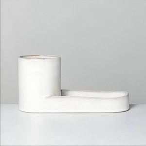 Stoneware Kitchen Sink Caddy Sour Cream - Hearth & Hand with Magnolia